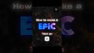 Epic Text Animation in CapCut &ndash; Quick & Easy! 🔥