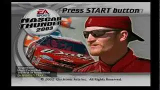 NASCAR THUNDER 2003 Intro (PS2)