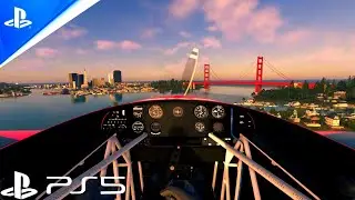 Flight Simulator in The Crew 2 (PS5) 60FPS