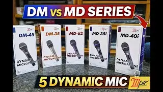 DM Series & MD Series Features Explained | 5 Types Dynamic Microphone | MPRO 🎤