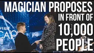 BEST PROPOSAL EVER- Magician Proposes w/Help From The Voice's Kaleb Lee