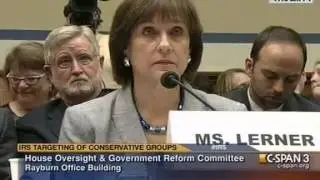 IRS Official Lois Lerner Pleads The Fifth, Dismissed From Scandal Hearing