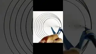 3D Optical Illusion Drawing ✍🏻 #shorts #shortvideos #art #drawing #easy #geometric #3d #satisfying