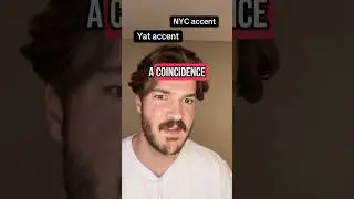 The last real NYC accent isn't in NYC #linguistics #history #language