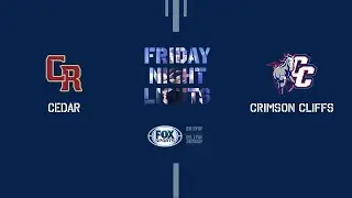 Football: Cedar @ Crimson Cliffs High School - 10/14/2022