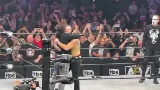 Jeff Hardy AEW debut LIVE CROWD REACTION