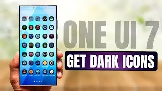 Get One UI 7 Dark Icons for FREE !