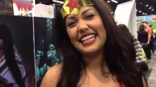 Wonder Woman costume Wondercon 2012