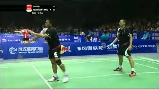 Group (Day 3) - China (Cai/Fu) vs Indonesia (Kido/Septano) - Thomas Cup 2012