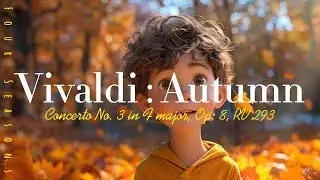 비발디, 사계 「가을」 🍀 Vivaldi - Four Seasons: Autumn (1Hour) Classic