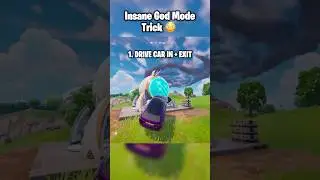 Secret God Mode Trick 😳 #fortnite #fortniteclips