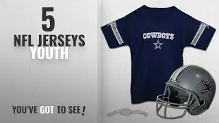 Top 10 NFL Jerseys Youth [2018]: Franklin Sports NFL Dallas Cowboys Replica Youth Helmet and Jersey