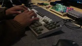 FSR Hope (Proto) - mx blacks (GHv4) on CF - GMK (deskmat)