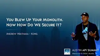 You Blew Up Your Monolith. Now How Do We Secure It?