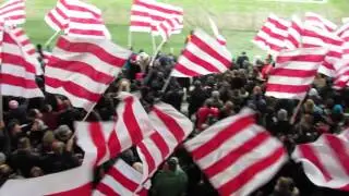 Cracovia Kraków - Legia Warszawa 12.03.2016 1906 flag