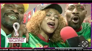CAMEROUN vs BRESIL Diaspora de Suisse sur Genève lors de la rencontre