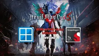 Winlator Ludashi v2.6.1 - Gameplay Devil May Cry 5 (Windows) On Android || Snapdragon 7s Gen 2 