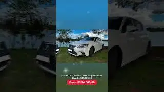 Lexus CT200 h&iacute;brido 2018, segundo dono. Impec&aacute;vel!