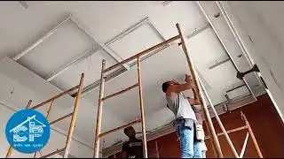 tecto falso com designer em Pladur