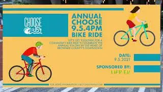 2nd Annual Choose954 Day Community Bike Ride Throughout Fort Lauderdale (9/5/21 @ 4PM)