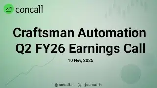 Craftsman Automation Ltd Q2 FY26 Earnings Conference Call | Concall.in