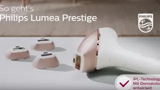 So funktioniert IPL! Philips Lumea Prestige - BRI956