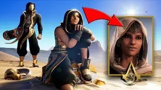 IMMORTAL SANDS set in Fortnite - ASSASSIN'S CREED theme! (Sandstorm & Scimitar)