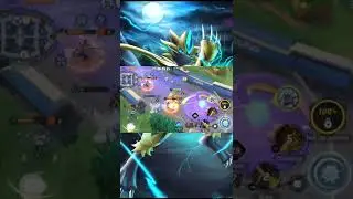 Mighty ZERAORA ⚡| 2 VS 1 | Pokemon Unite | #shorts