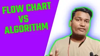 FLOW CHART VS ALGORITHM - CODERBINO