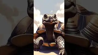 Slow tortoise Walk the sunny way | English Nursery Rhyme for Kids | Learn with Fun #viralshorts