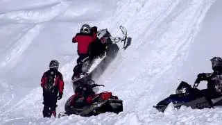 Sled roll over