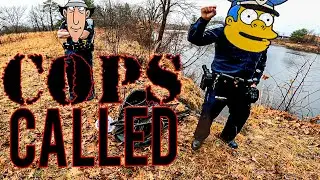 Cops Called Fishing for RIVER MONSTERS! 2 PBs! 4 Fish Over 20lbs!