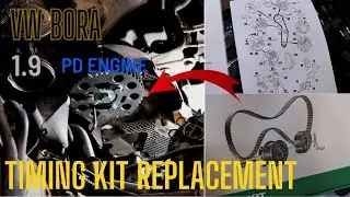 VW BORA 1.9 PD Engine Timing Kit Replacement