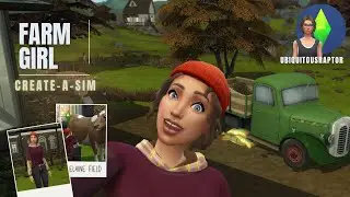 Elaine Field (Farm Girl) || Create-a-Sim || (No CC)