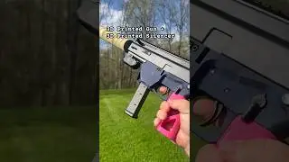 3D Printed Gun + 3D Printed Silencer