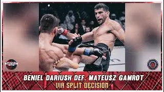 Beniel Dariush uses Funkjitsu to decision Mateusz Gamrot at #UFC280 | Bloody Water Podcast