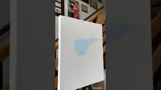 How To Paint Mountains Acrylic Artwork #shorts