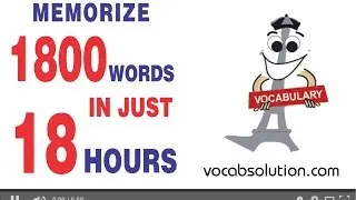 clat preparation videos | memorize 1800 words in 18 hours for clat preparation