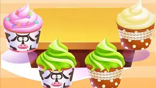 Cupcake 🧁 Maker Game | Kitchen Set Diy Cooking Game | Animated Video | Cupcake | Breakfast #cook