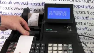 SAM4S NR520R PRT PAPER END ERROR MESSAGE