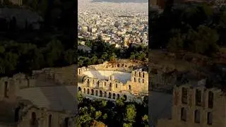 The Odeon of Herodes Atticus Theatre in Athens, Greece #travel #greekcapital #history #tourist