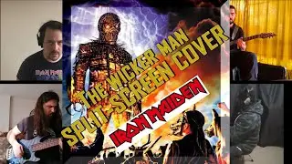 Iron Maiden - The Wicker Man (Split Screen) Cover