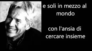 Claudio Baglioni - La Vita E' Adesso Testo Lyrics