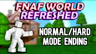 Normal/Hard Mode Ending (Animdude Boss Fight) | FNaF World: Refreshed [Ver. 1.6, No Commentary, 4K]
