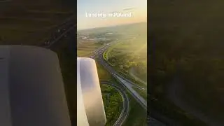 Landing in Poland Again#travelling #coversong #krakow #poland #flight #