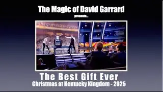 David Garrard performs during Christmas at Kentucky Kingdom 2025