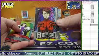 2021 SkyBox Marvel Spider Man Metal Universe 2 BOX BREAK Random Letter #23