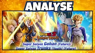 Choqué !! ANALYSE de Gohan SSJ (futur)/Trunks SSJ (enfant) (futur) LR. Dokkan Battle.