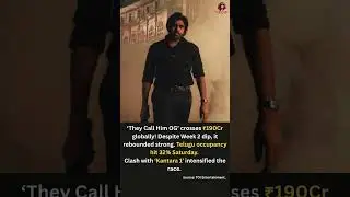 OG Hits ₹190 Cr Still Standing Strong!