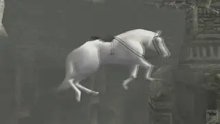 Shadow of the Colossus - Agro after the bridge collapse